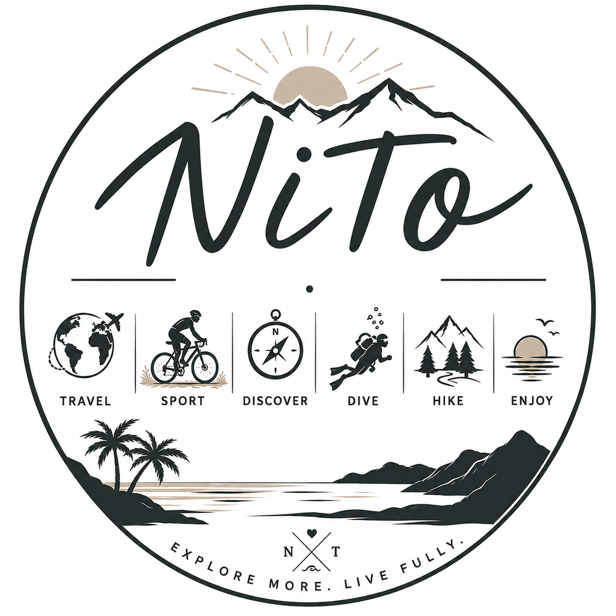NiTo – Explore more. Live fully. Reisen, Gravel, Entdecken, Tauchen, Wandern und Geniessen.